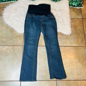 Bella Vida casual blue jeans size L maternity / pregnancy pants bottoms